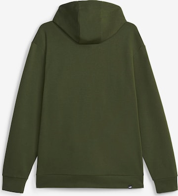 PUMA Athletic Zip-Up Hoodie in Green