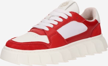 Apple of Eden - Zapatillas deportivas bajas 'LONDON' en rojo: frente