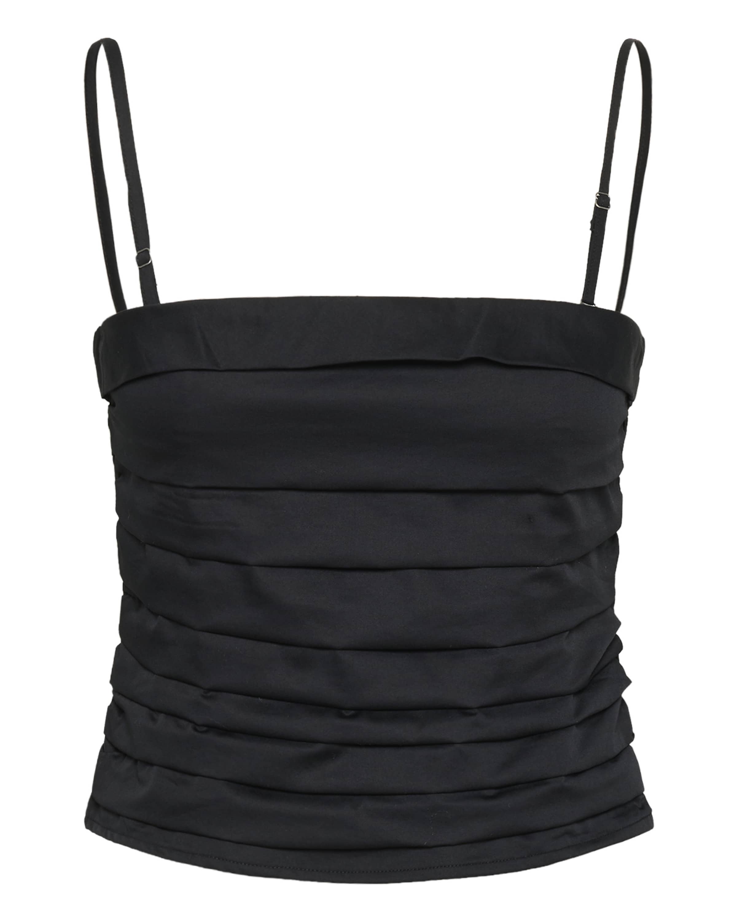 My Essential Wardrobe Corsage 'MWBella' in Black: front
