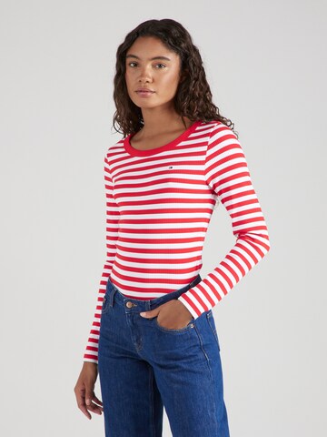 TOMMY HILFIGER - Camisa em vermelho: frente