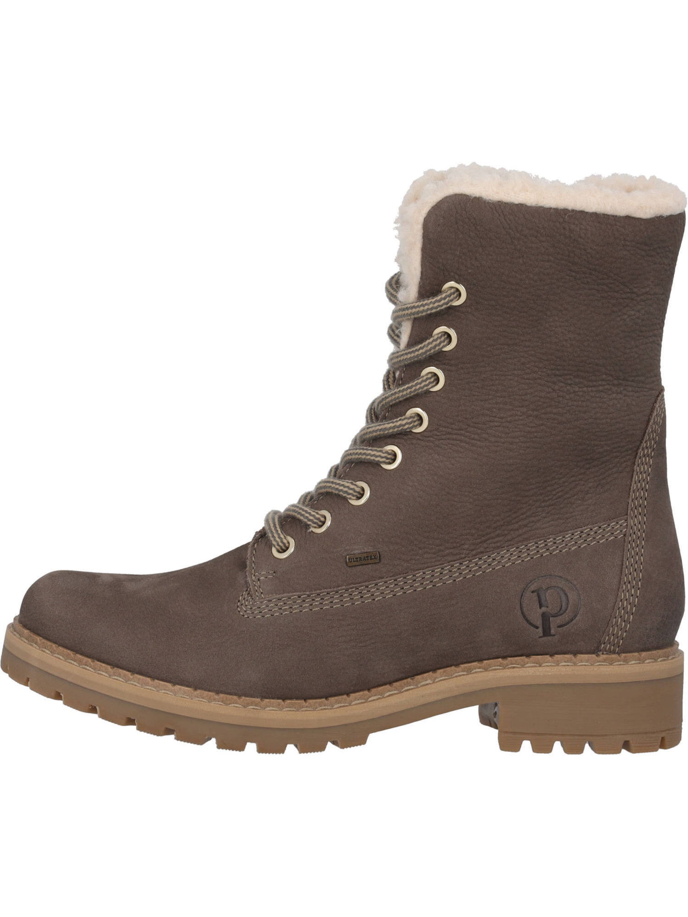 Palado Šněrovací kozačky 'Olib' – šedá