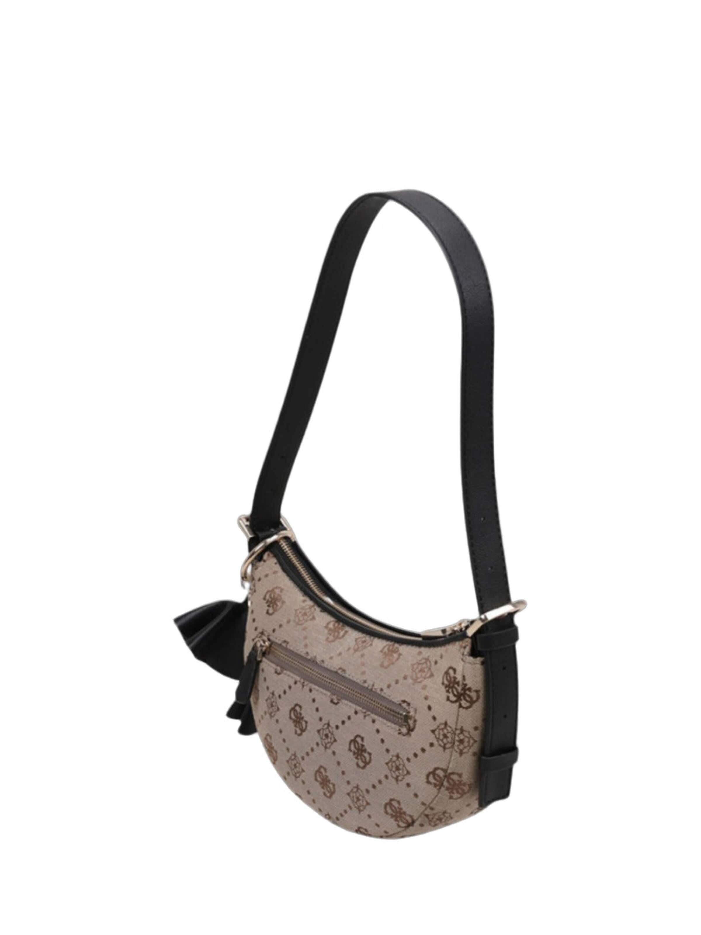 GUESS Válltáskák 'Guess Sac Bandoulière Katie Latte Logo/Black' - fekete