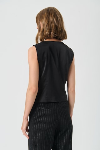 Gilet 'Valentine' Part Two en noir