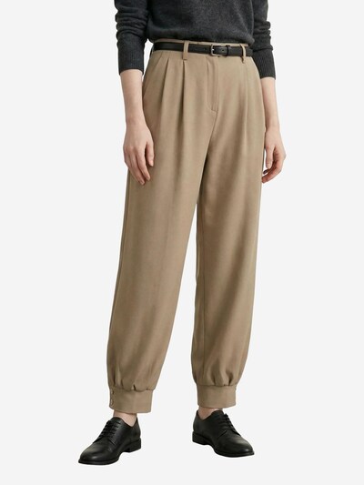 My fashion Pantalon à plis en 36 en camel, Vue avec produit