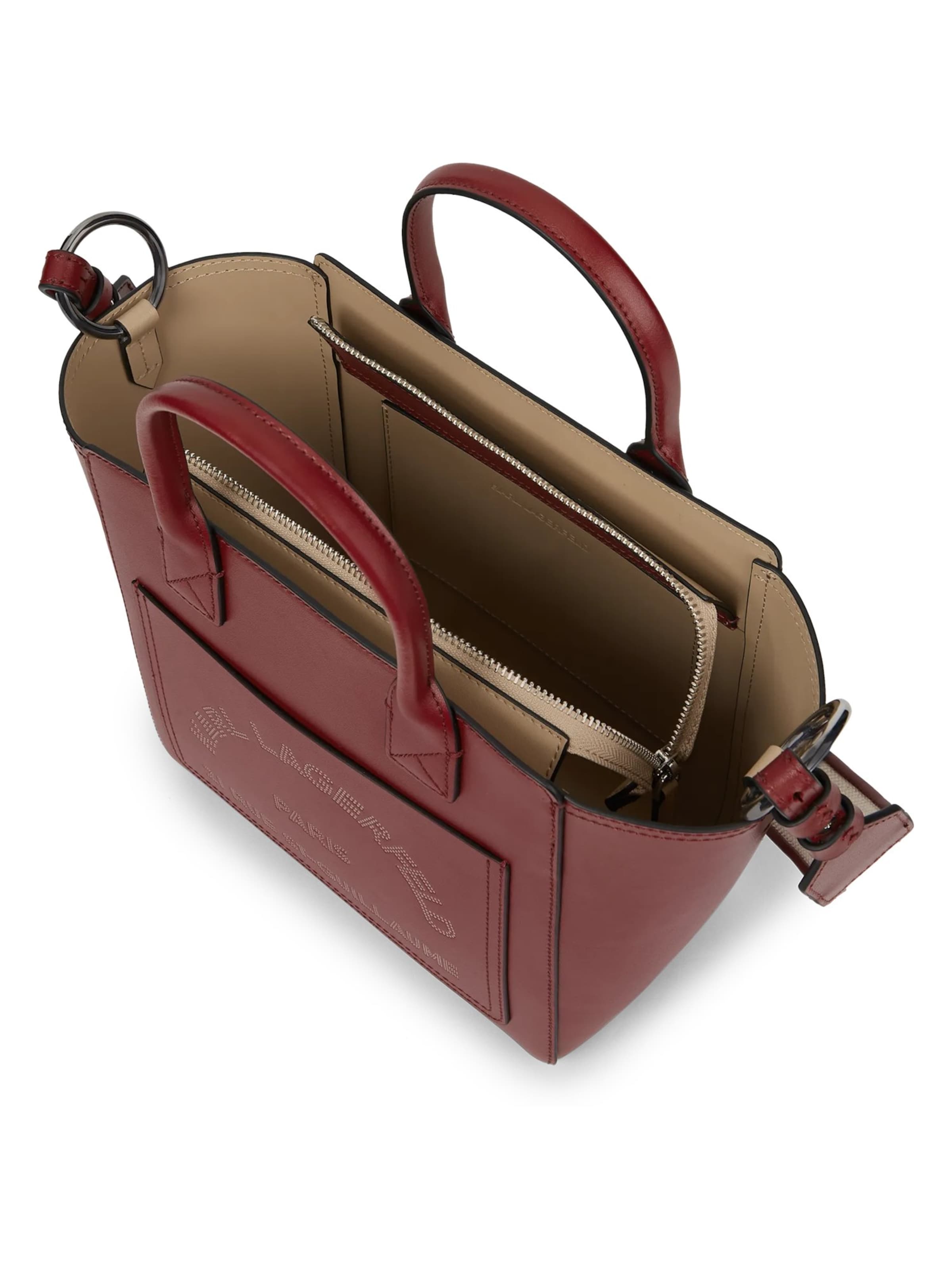 Karl Lagerfeld - Bolso de mano 'K/Daily' en rojo