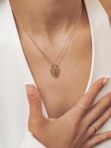 Hey Happiness Sieraden set 'Connected Love Hearts' in Goud
