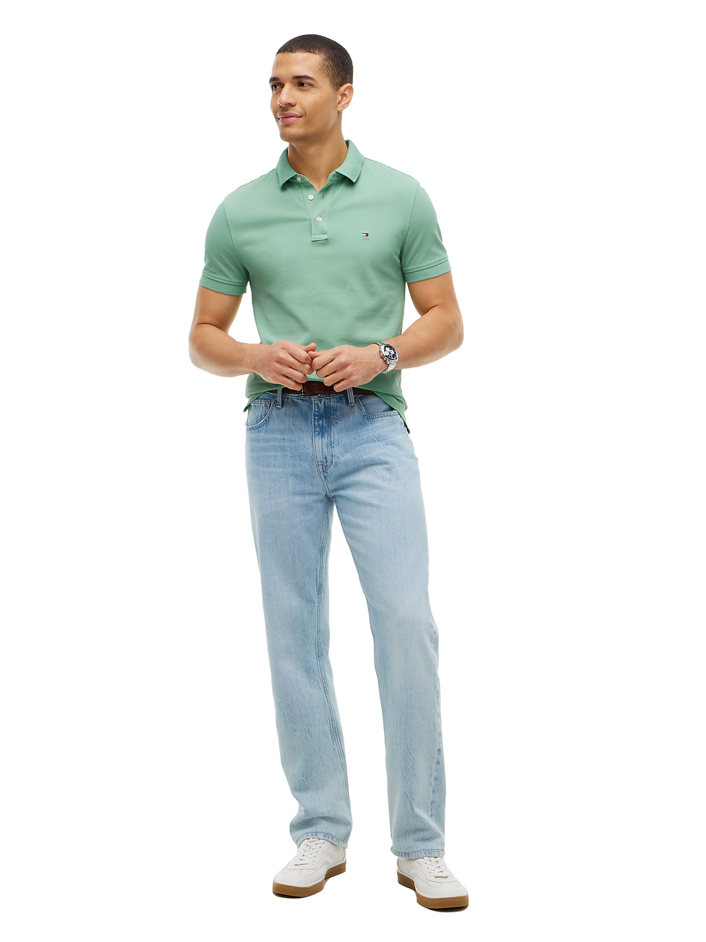 TOMMY HILFIGER Shirt '1985' in Groen