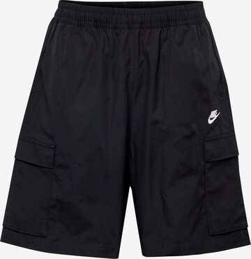 Nike Sportswear Loosefit Shorts in Schwarz: predná strana