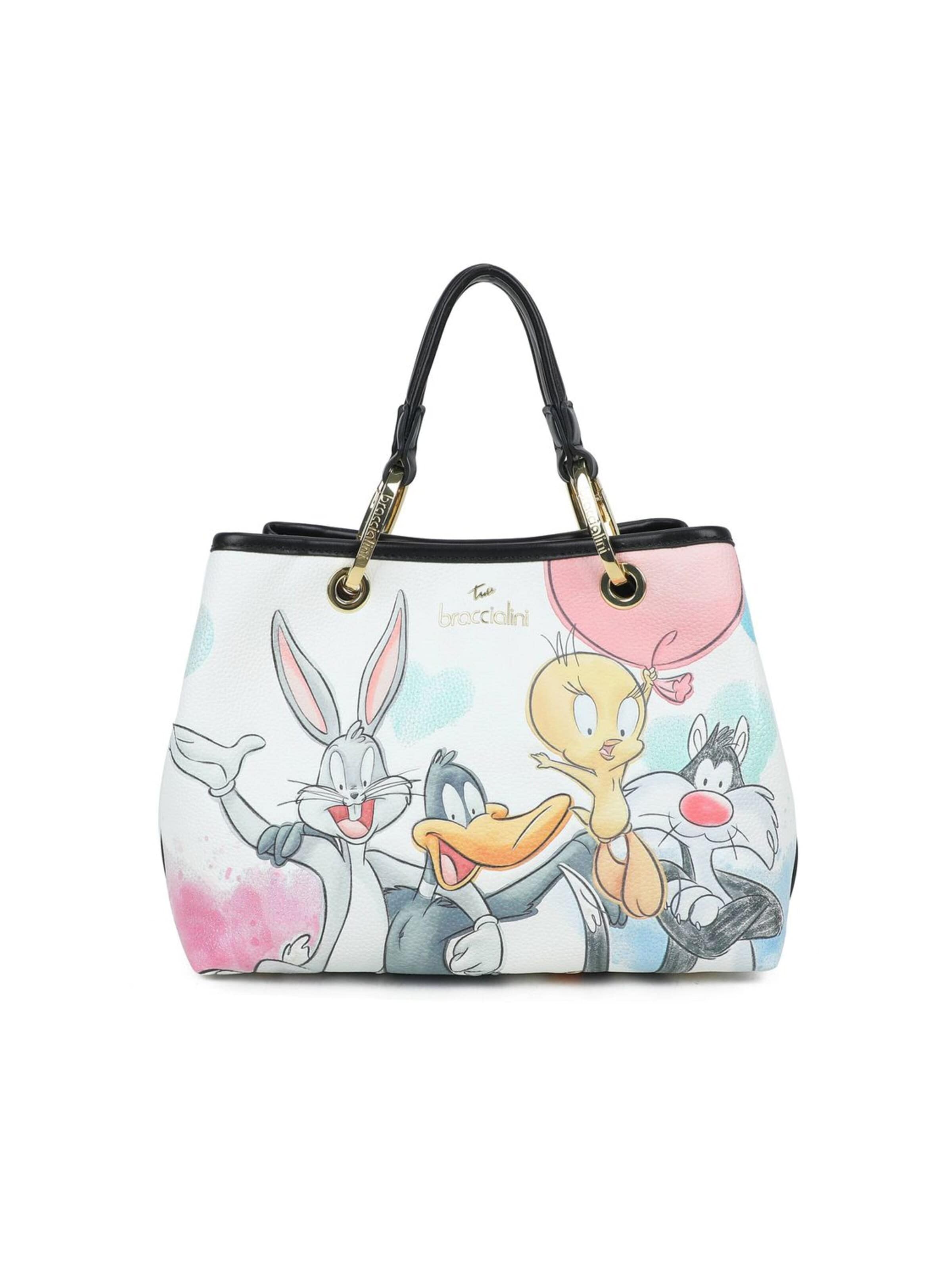 Borsa a mano 'Beth Lt' di Braccialini in colori misti: frontale