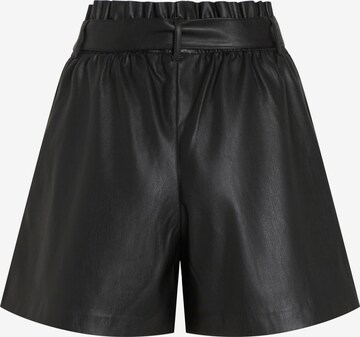 VILA Regular Shorts 'MIRIAM' in Schwarz