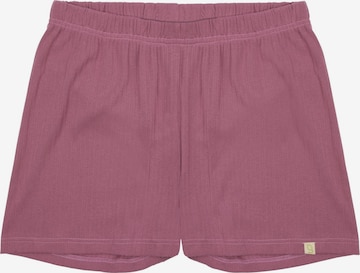 greenjama Pyjamahose in Lila: Vorderseite