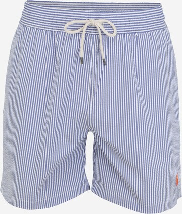 Polo Ralph Lauren Zwemshorts 'Traveler' in Blauw: voorkant