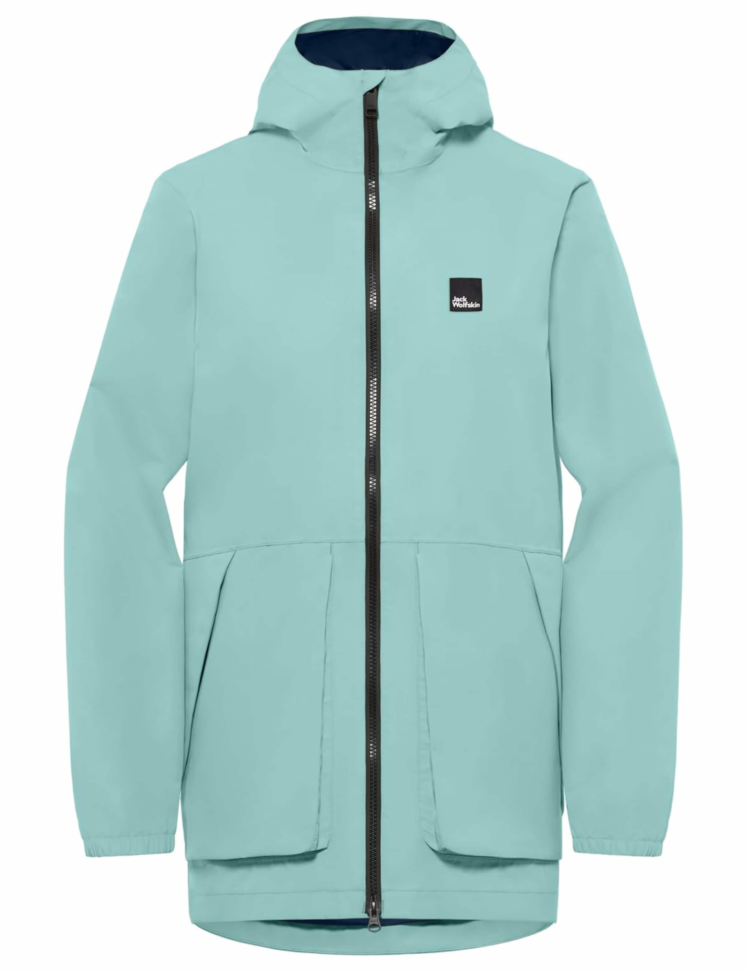 JACK WOLFSKIN Winter coat in Green: front