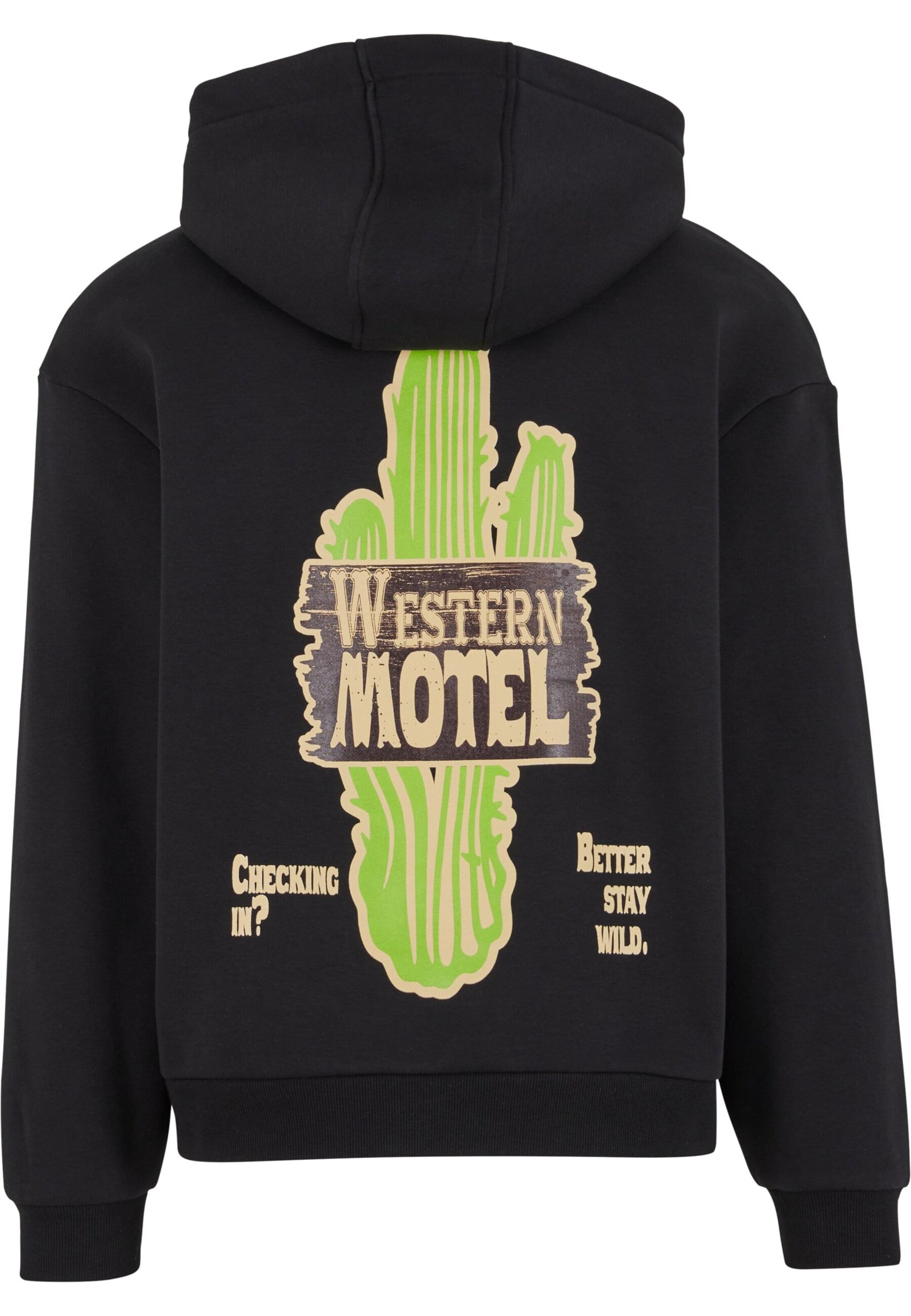 Felpa 'Western Motel' di Lost Youth in nero