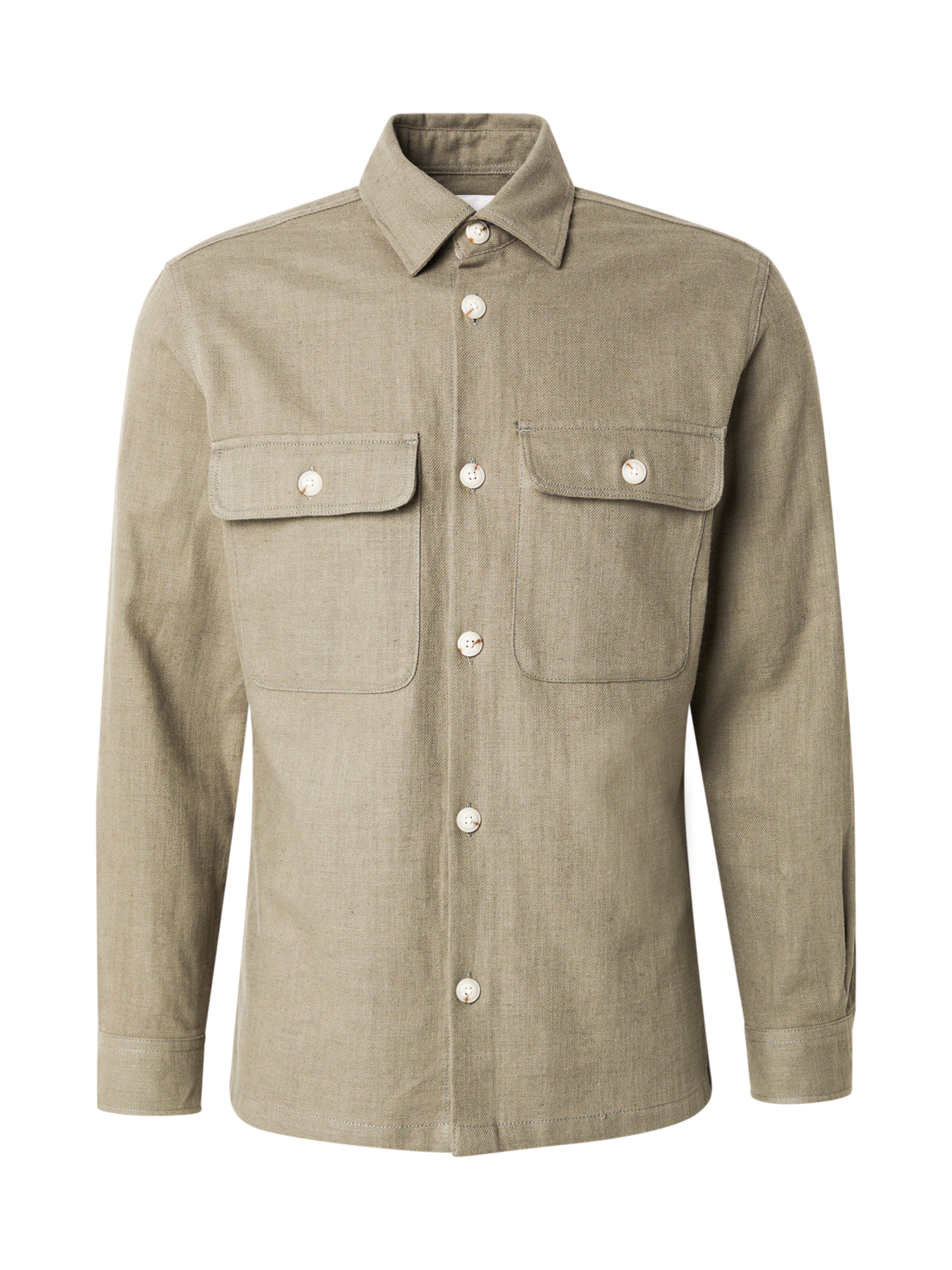 Camicia di JACK & JONES in verde: frontale