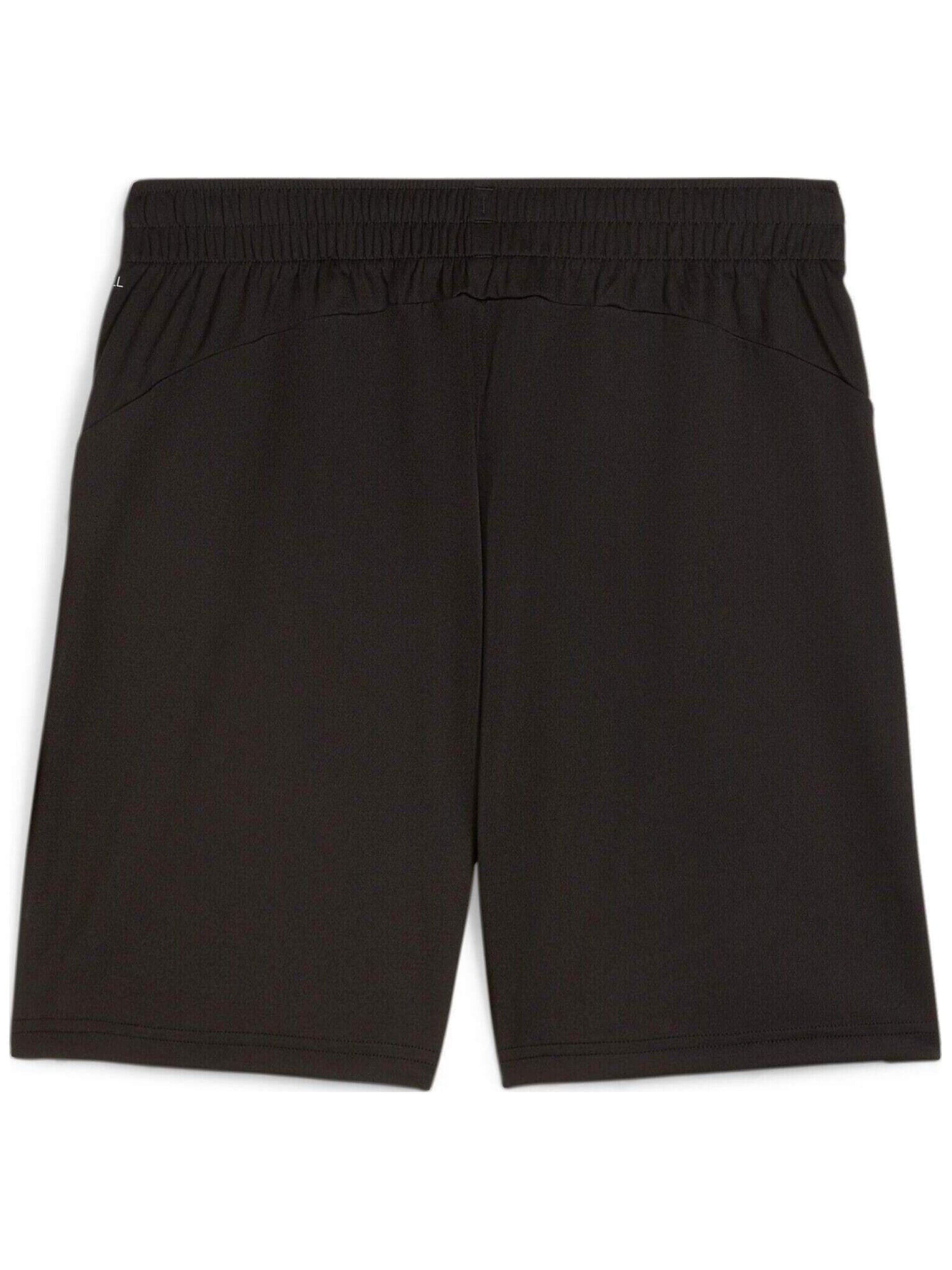 PUMA Regular Workout Pants 'Puma Individualfinal Ff. Shorts' in Black