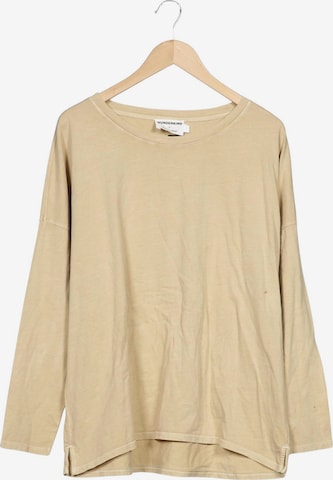 hessnatur Top & Shirt in L in Beige: front