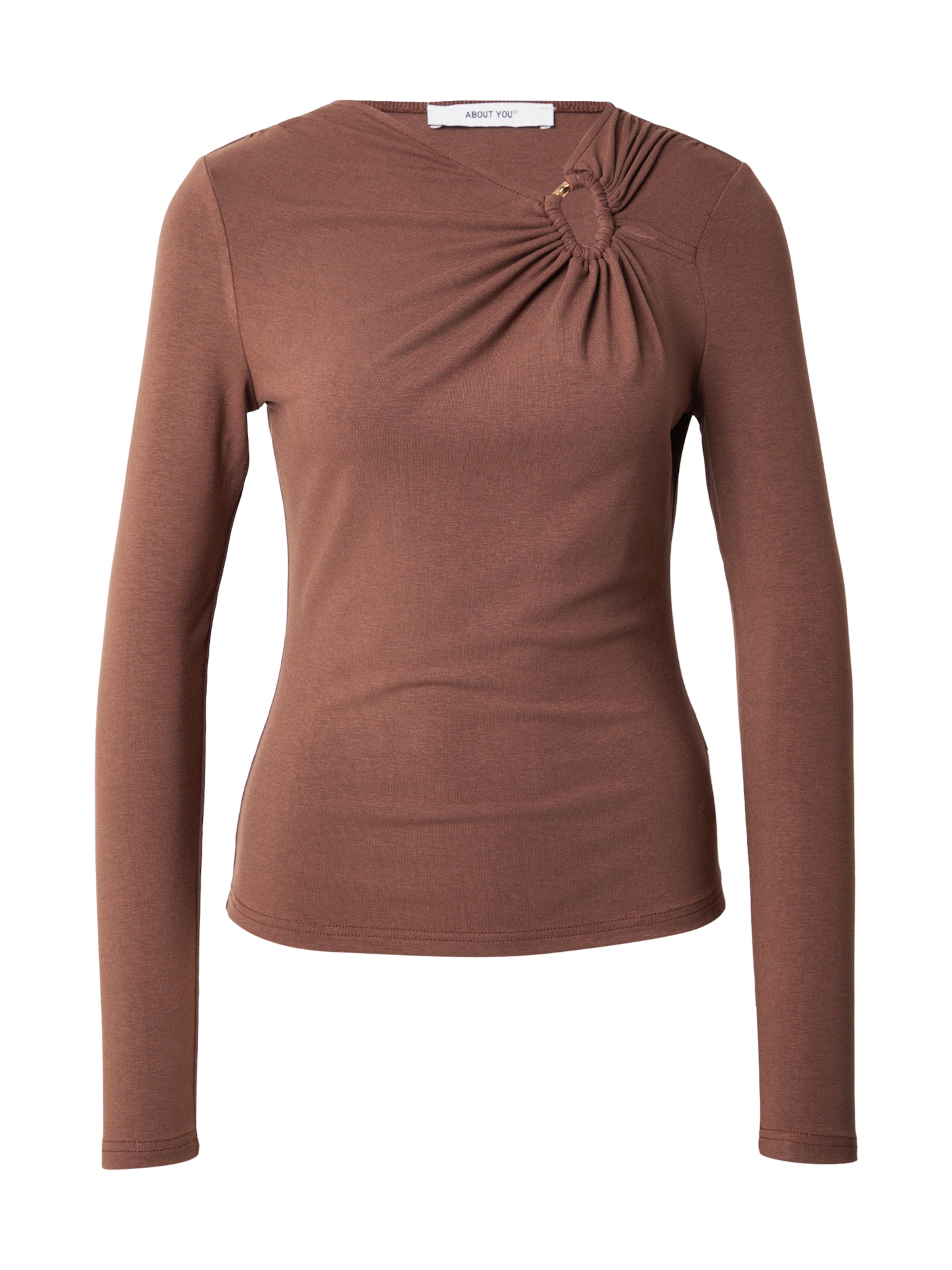 ABOUT YOU Shirt 'Hilde' in Bruin: voorkant