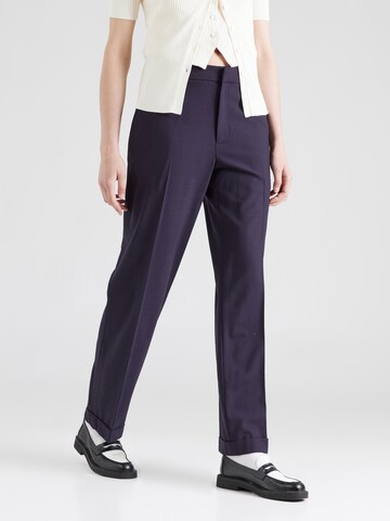 Polo Ralph Lauren Loose fit Trousers with creases in Blue: front