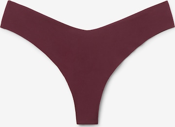 Tezenis Thong in Red: front