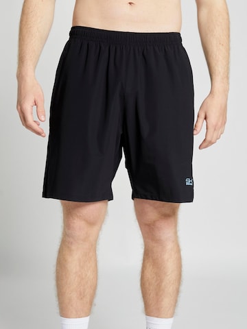 SPORTKIND Regular Sportbroek 'Performance' in Zwart: voorkant