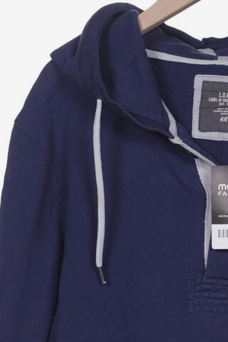H&M Sweatshirt & Zip-Up Hoodie in M in Blue