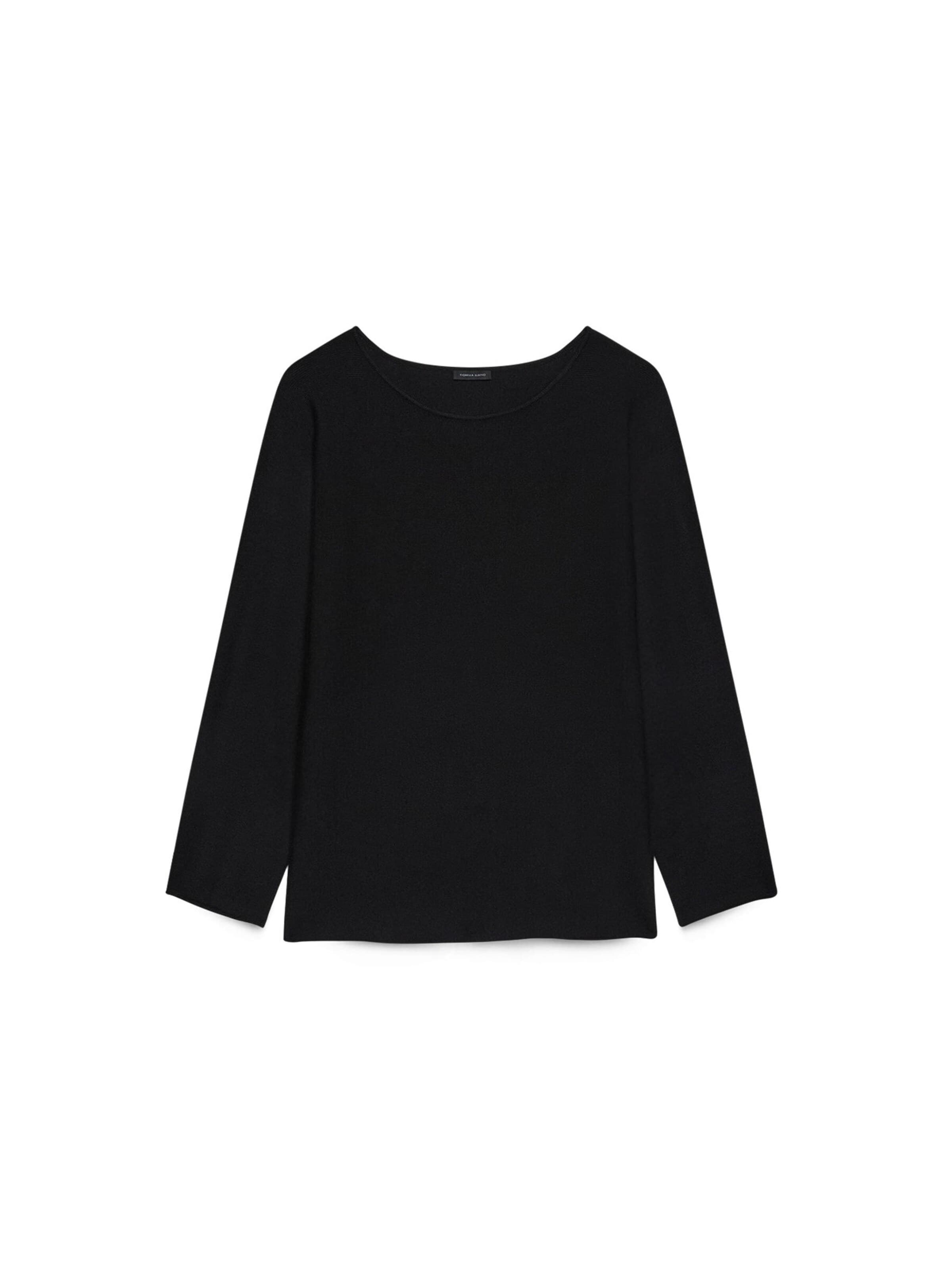Pull-over Fiorella Rubino en noir : devant
