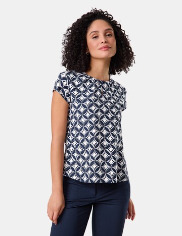 GERRY WEBER Bluse in Blau: Vorderseite