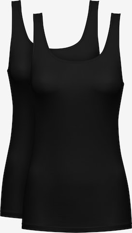 Maillot de corps Mey en noir : devant