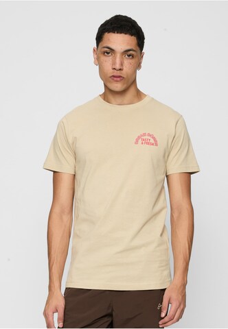 Maglietta 'Dream Kebab' di Mister Tee in beige: frontale