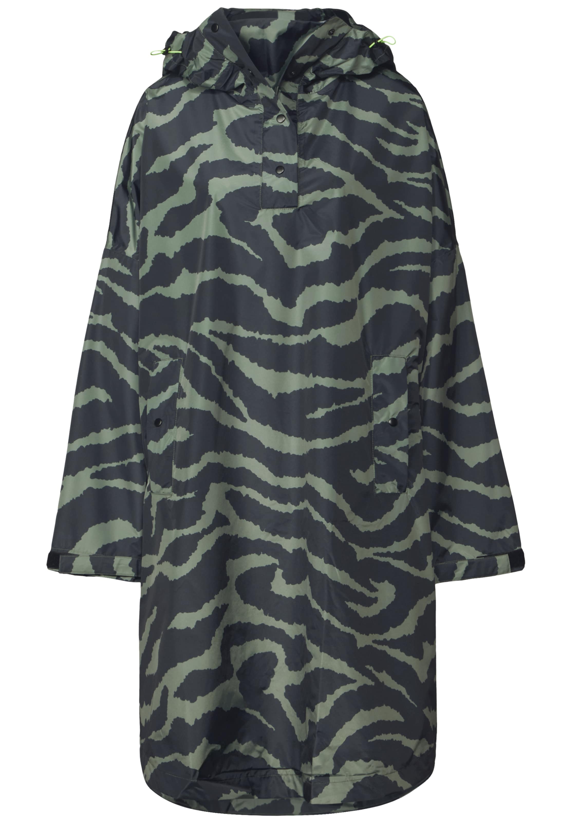 STREET ONE Funktionsmantel in Grün: Vorderseite