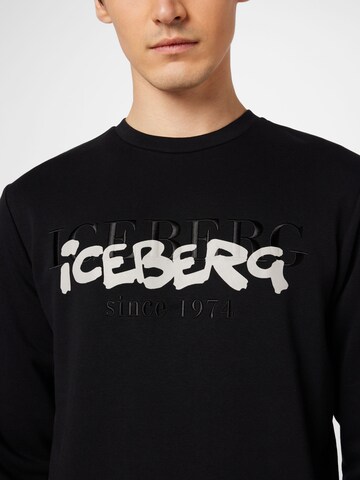 ICEBERG Sweatshirt in Black