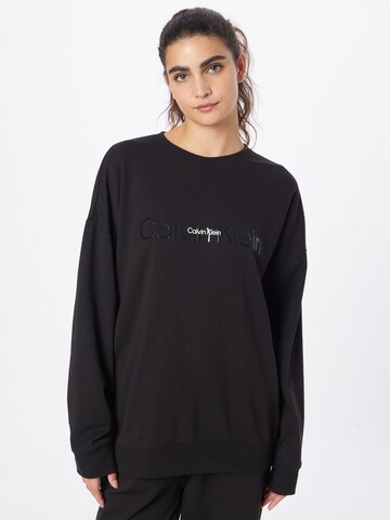 melns Calvin Klein Underwear Sportisks džemperis: no priekšpuses