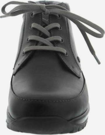 Finn Comfort Lace-Up Boots in Black