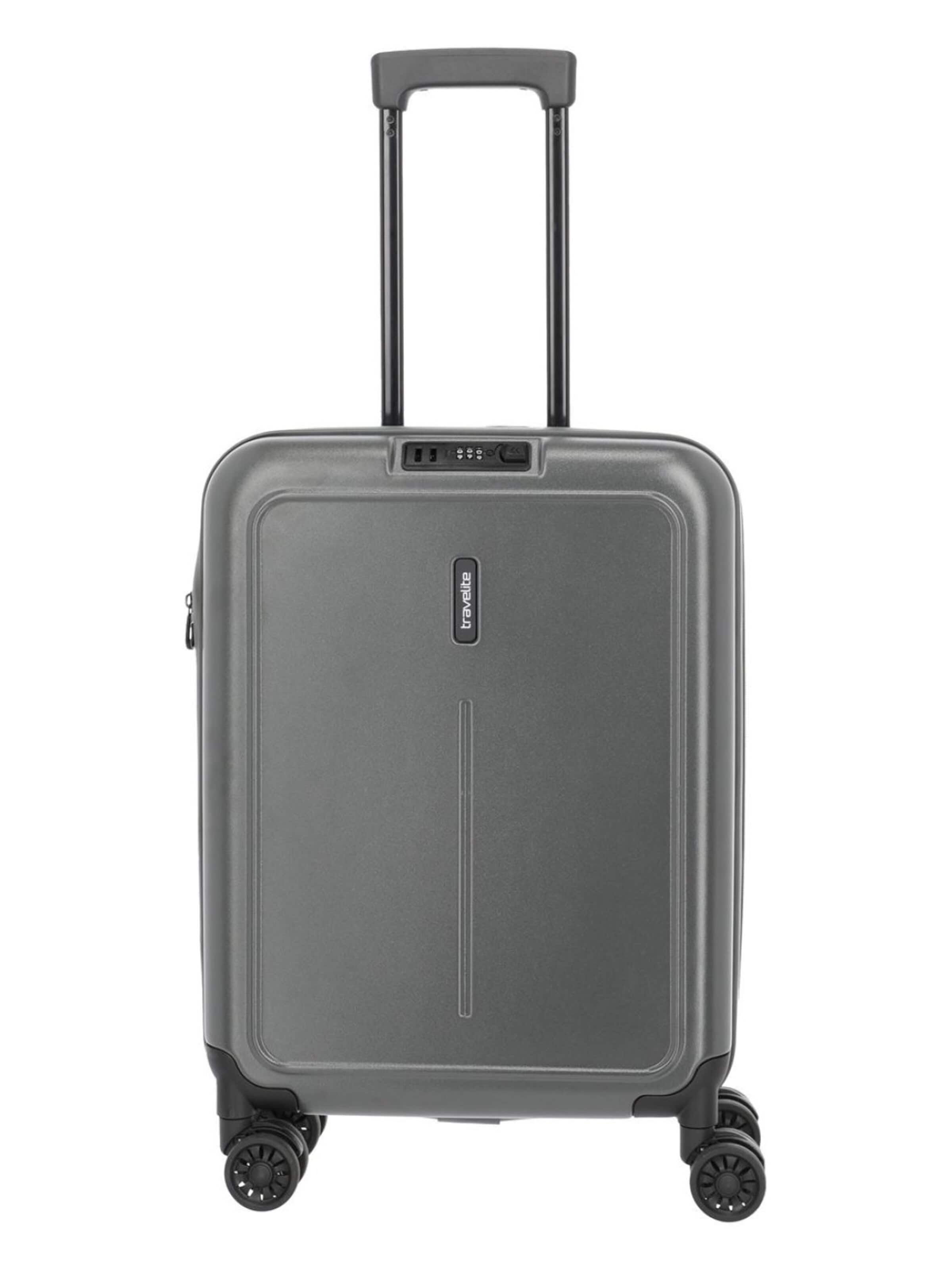 TRAVELITE Suitcase in Grey: front