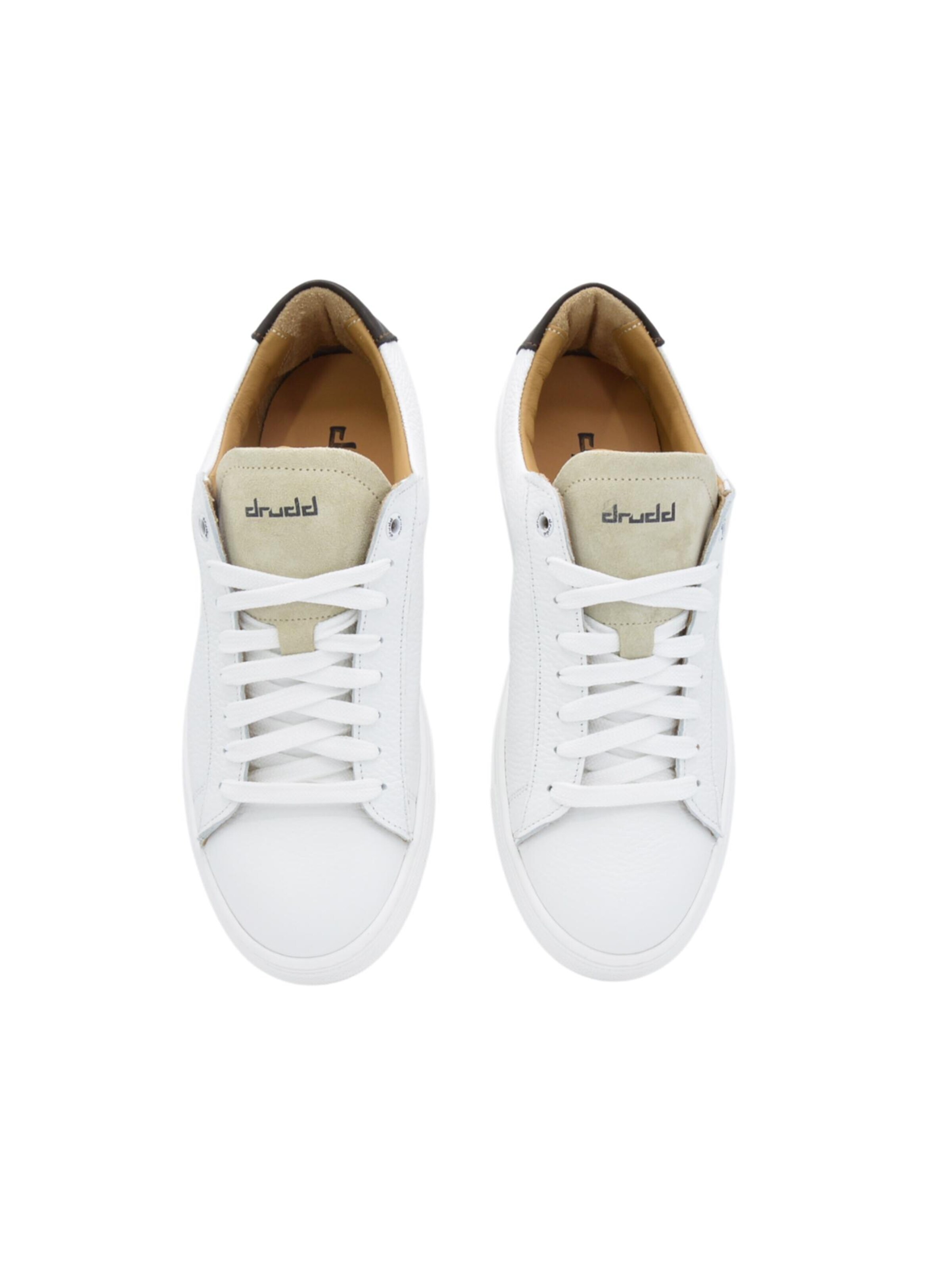 DRUDD Låg sneaker 'Richard' i vit