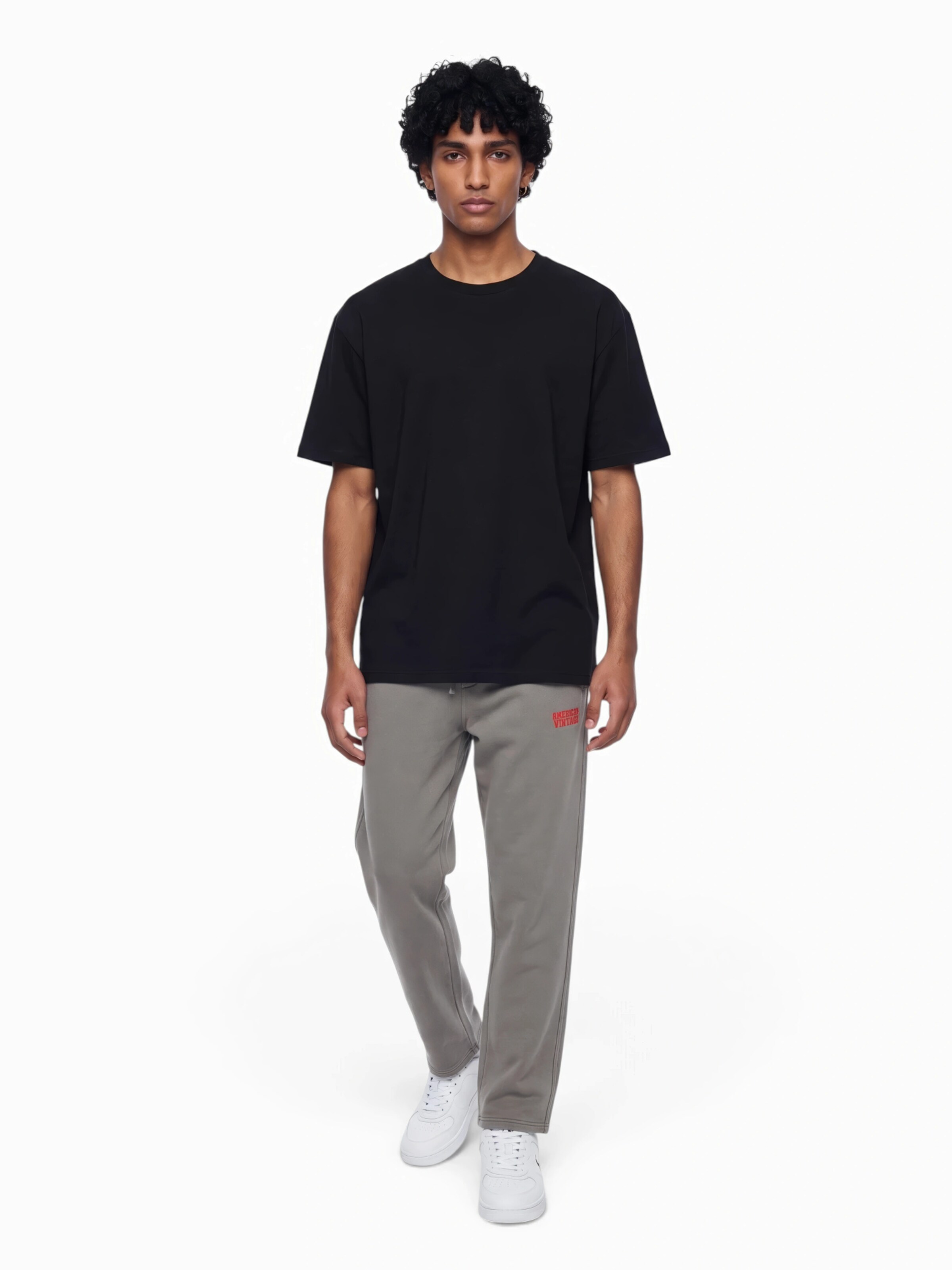 AMERICAN VINTAGE - regular Pantalón en gris: frente