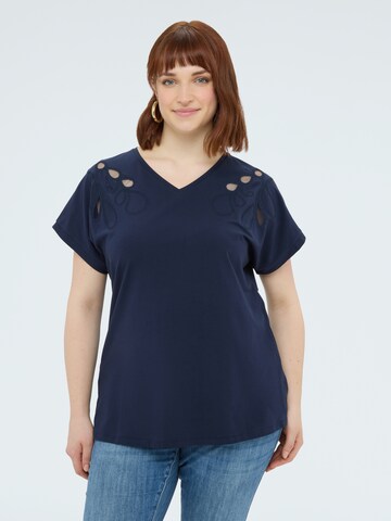 Camicia da donna di Fiorella Rubino in blu