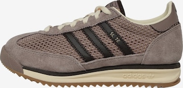 Baskets 'SL 72' ADIDAS ORIGINALS en marron : devant