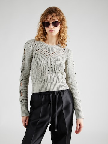 Pull-over IRO en gris : devant