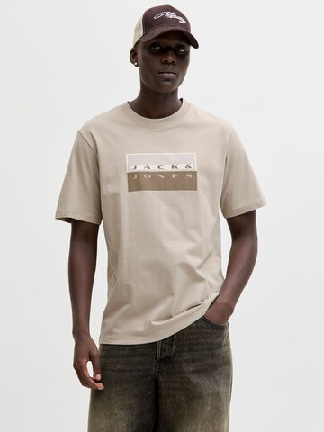 T-Shirt 'JCOFusion' JACK & JONES en gris : devant