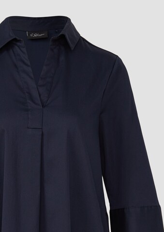 Robe-chemise s.Oliver BLACK LABEL en bleu