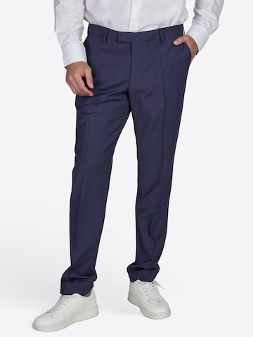 PIERRE CARDIN Regular Trousers 'Ryan' in Blue: front