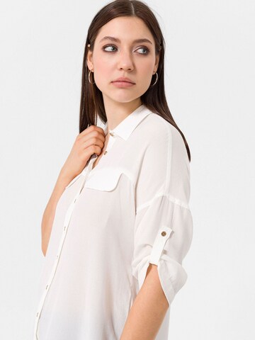 Dandalo Bluse in Beige