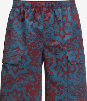 JACK WOLFSKIN Regular Outdoorshorts in Blau: predná strana