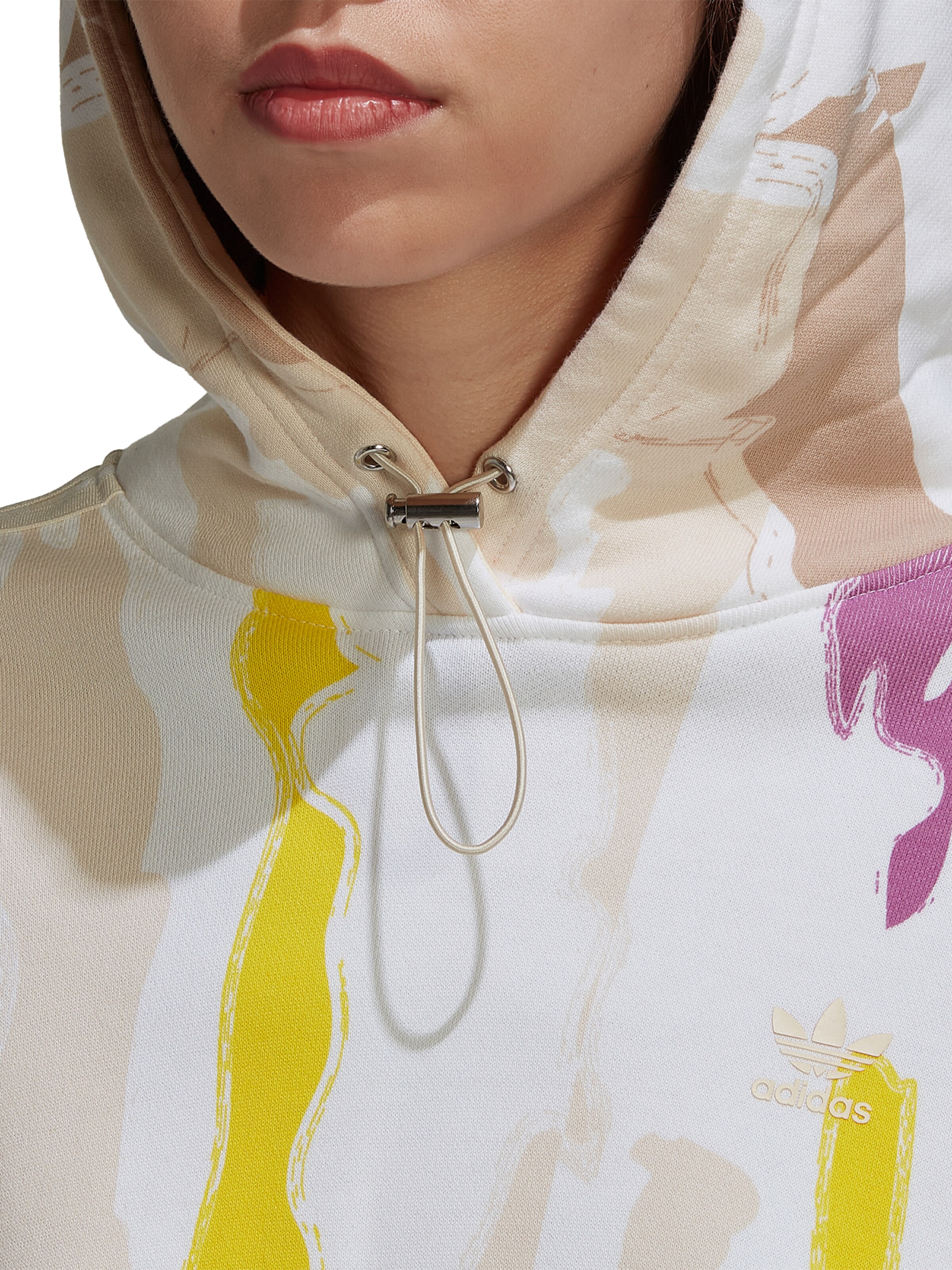 Sweat-shirt ADIDAS ORIGINALS en blanc