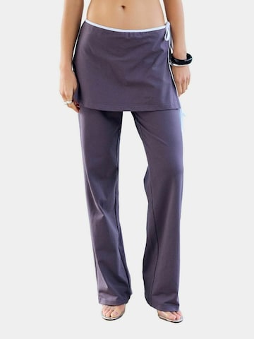 Résumé Regular Trousers ' Noella ' in Grey: front