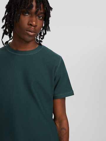 T-Shirt Bershka en vert