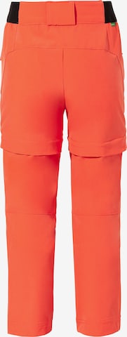 VAUDE Regular Outdoorhose 'Zo' in Orange