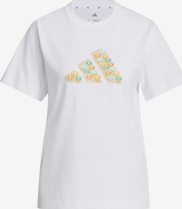 T-shirt fonctionnel 'DESTIADI' ADIDAS SPORTSWEAR en blanc : devant